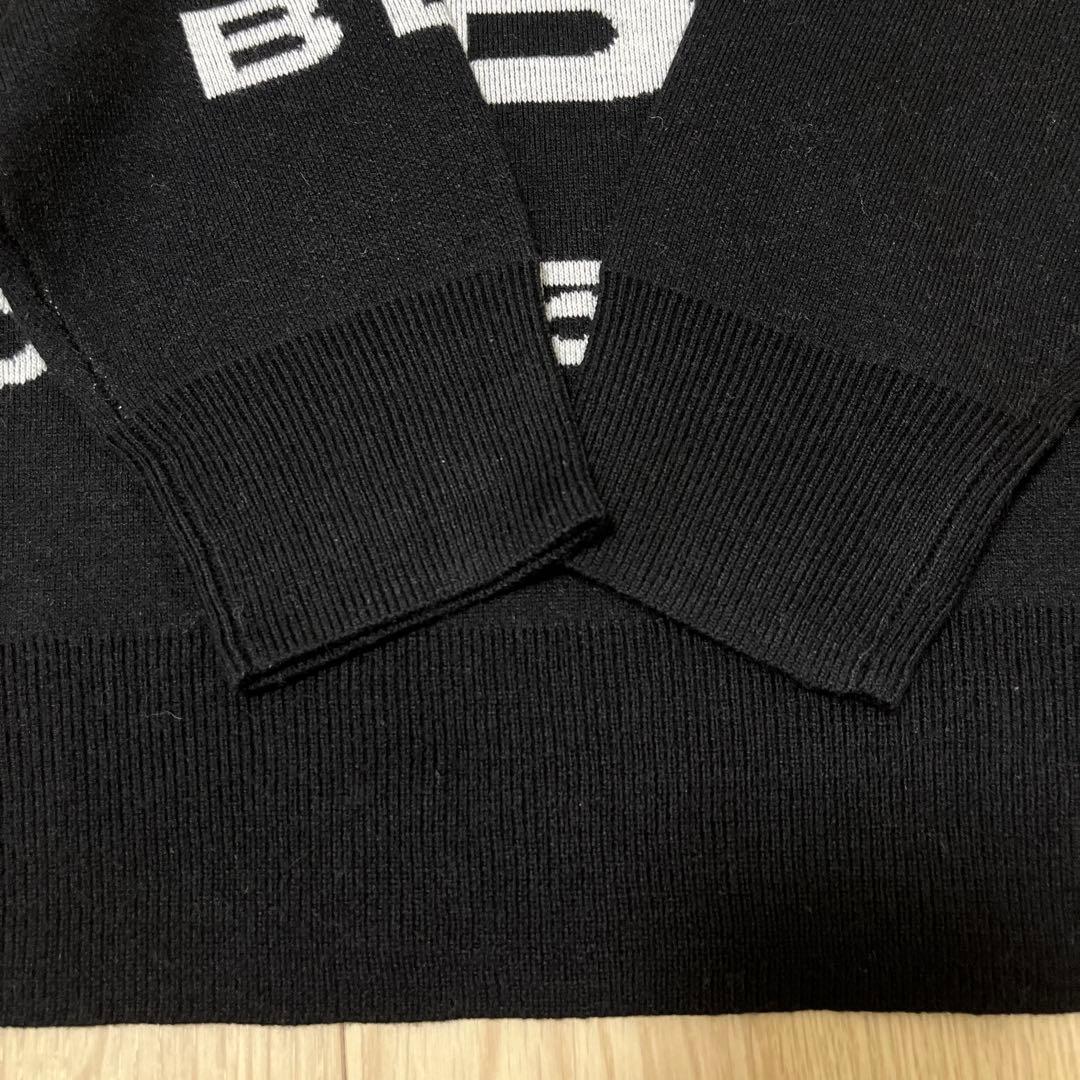 【美品】jun&rope ビックロゴ　ニット　セーター