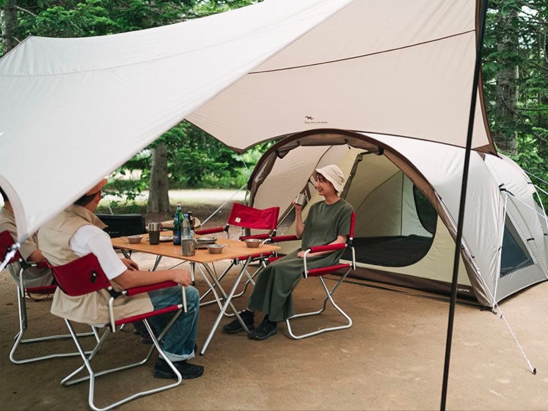 最安★美品【 peak】ランドネストM テントタープ シートマットセット