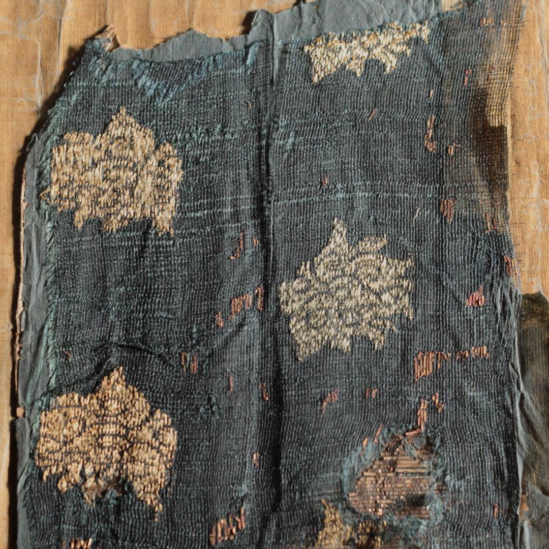 古裂 断片 紗金 羅金 古美術 古道具 アンティーク