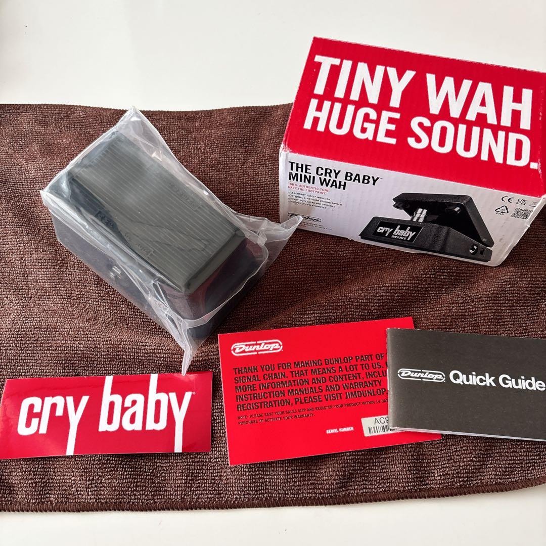【新品未使用】Dunlop Cry Baby Mini Wah