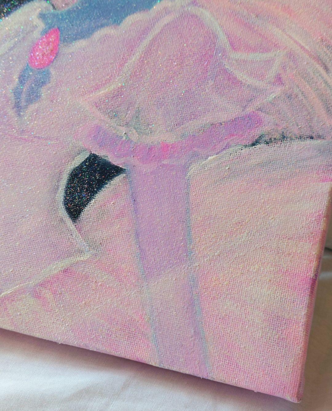 油絵 絵画 原画  『円環の理』 アルティメットまどか