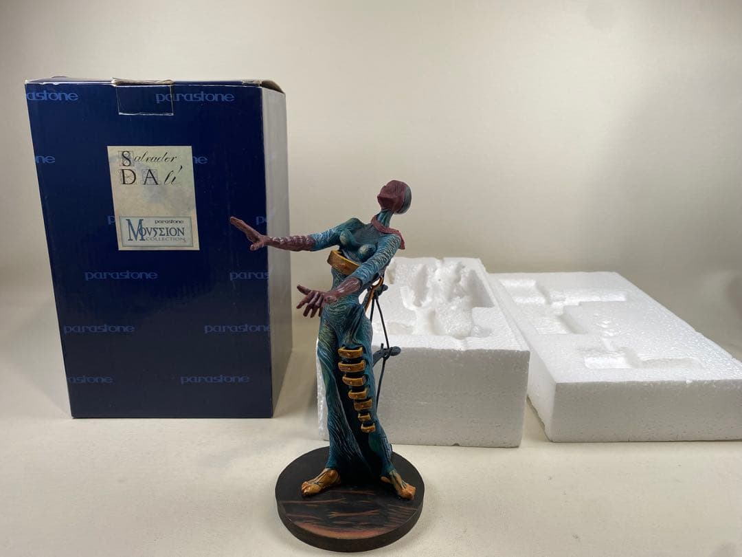 希少品　サルバドールダリ　燃えるキリン　パラストーン　Salvador Dalí