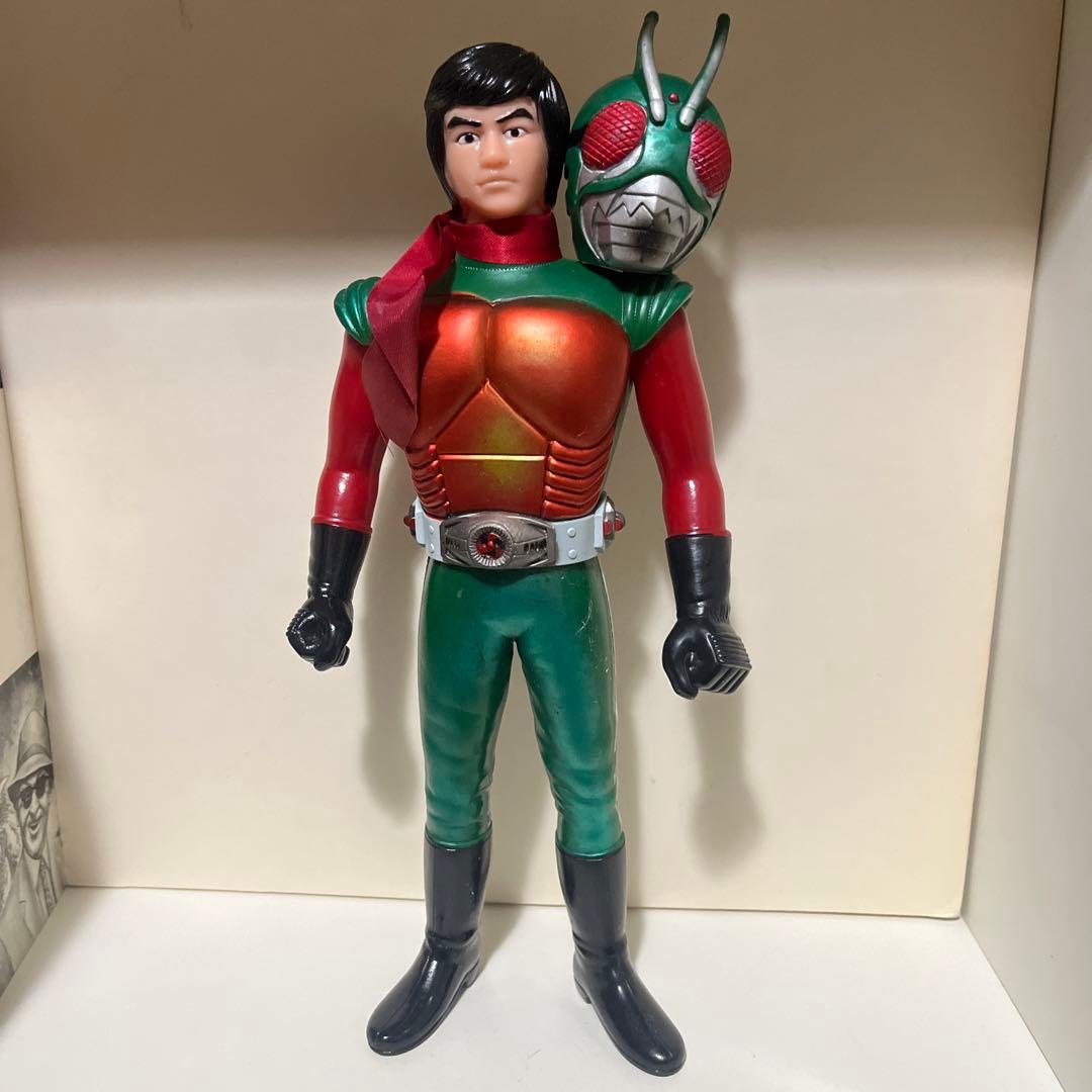 ポピー製 スカイライダー 面取れ 面替え ソフビ フィギュア