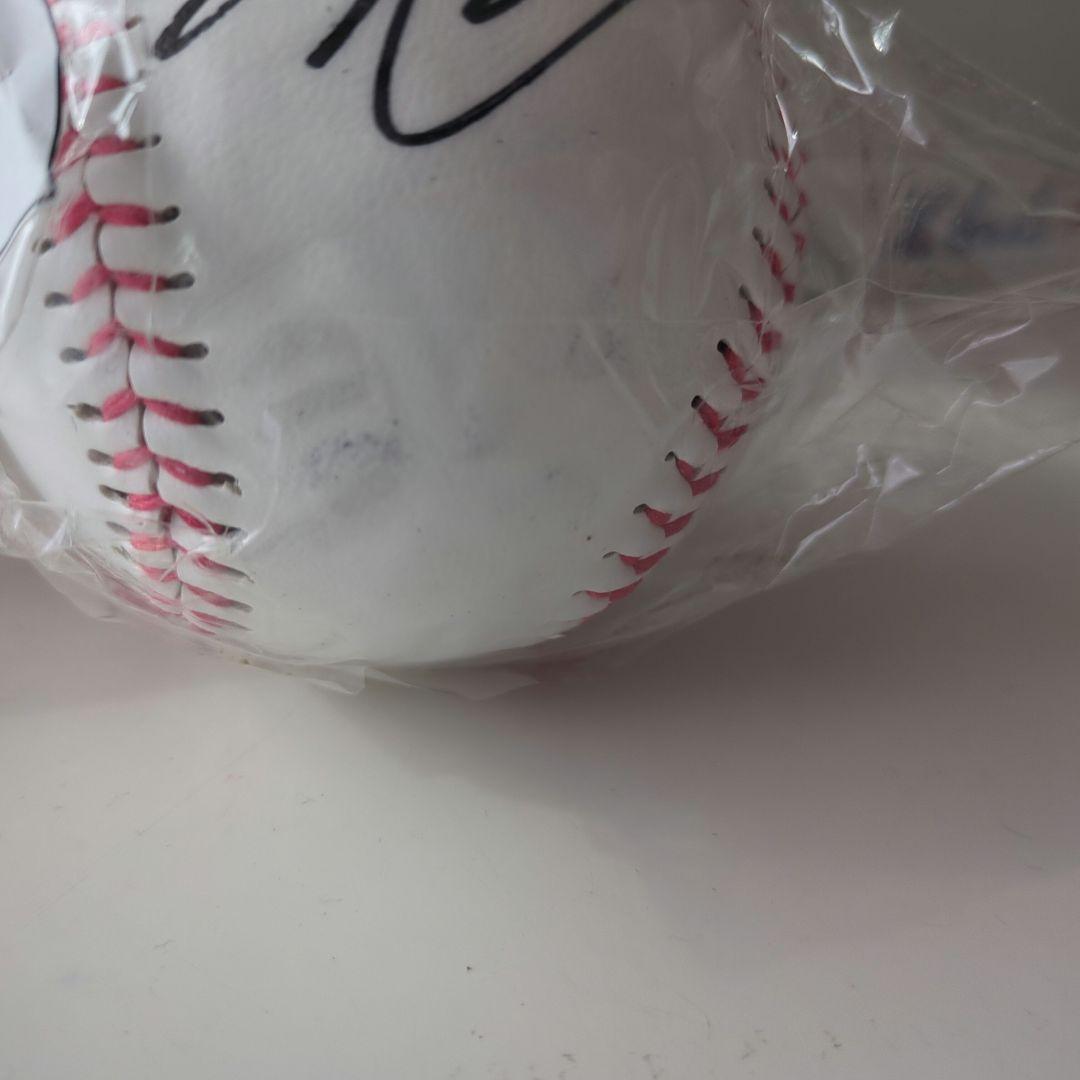 希少　当選品　千葉ロッテ　WBC日本代表　種市篤暉　直筆サインボール