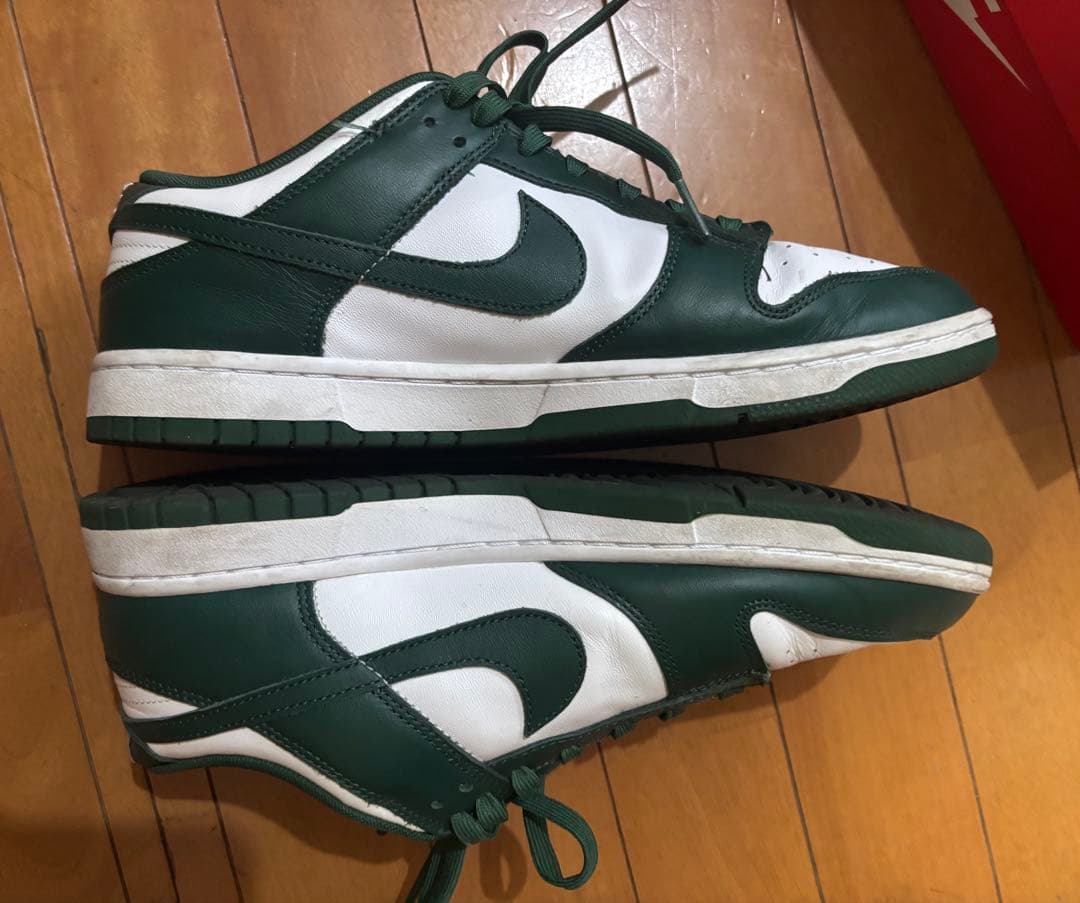 Nike ダンク スニーカー 緑/白