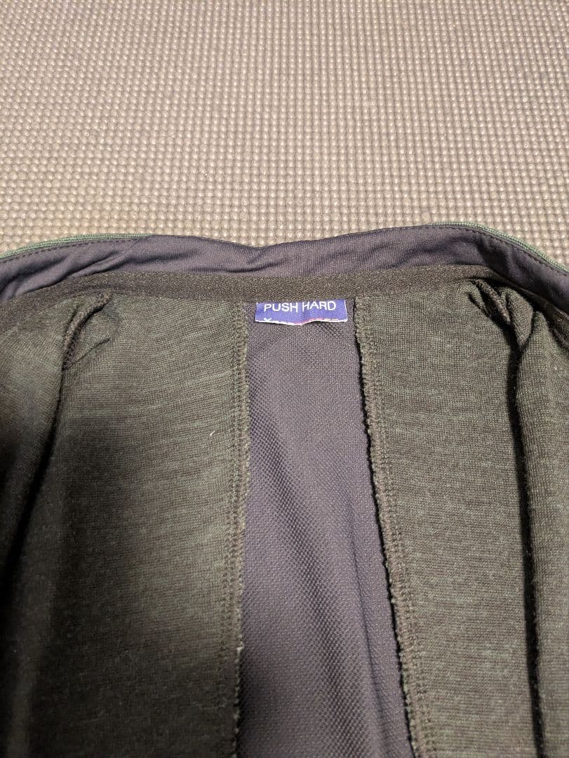 Push Hard ロングスリーブジャージ カーキ