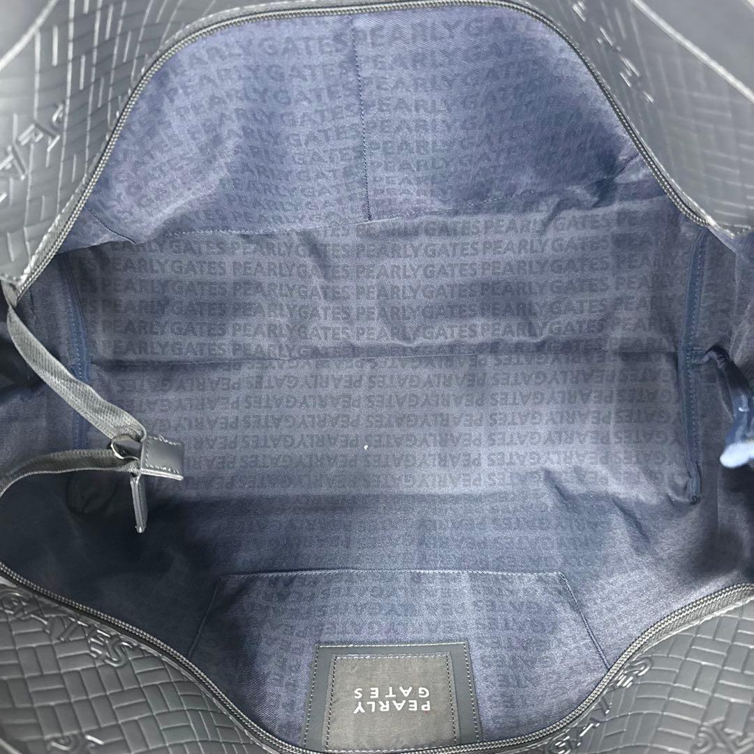 未使用級 パーリーゲイツ ロッカーバッグ トートバッグ ゴルフ ネイビー