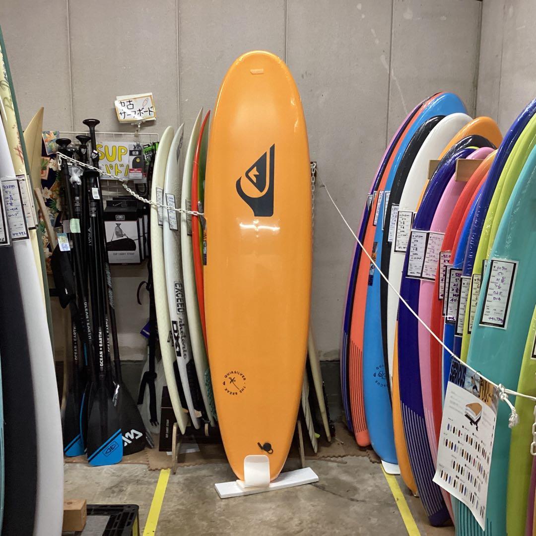 新品格安カノアイガラシでお馴染みクイックシルバーソフト183cm6'0フィン付