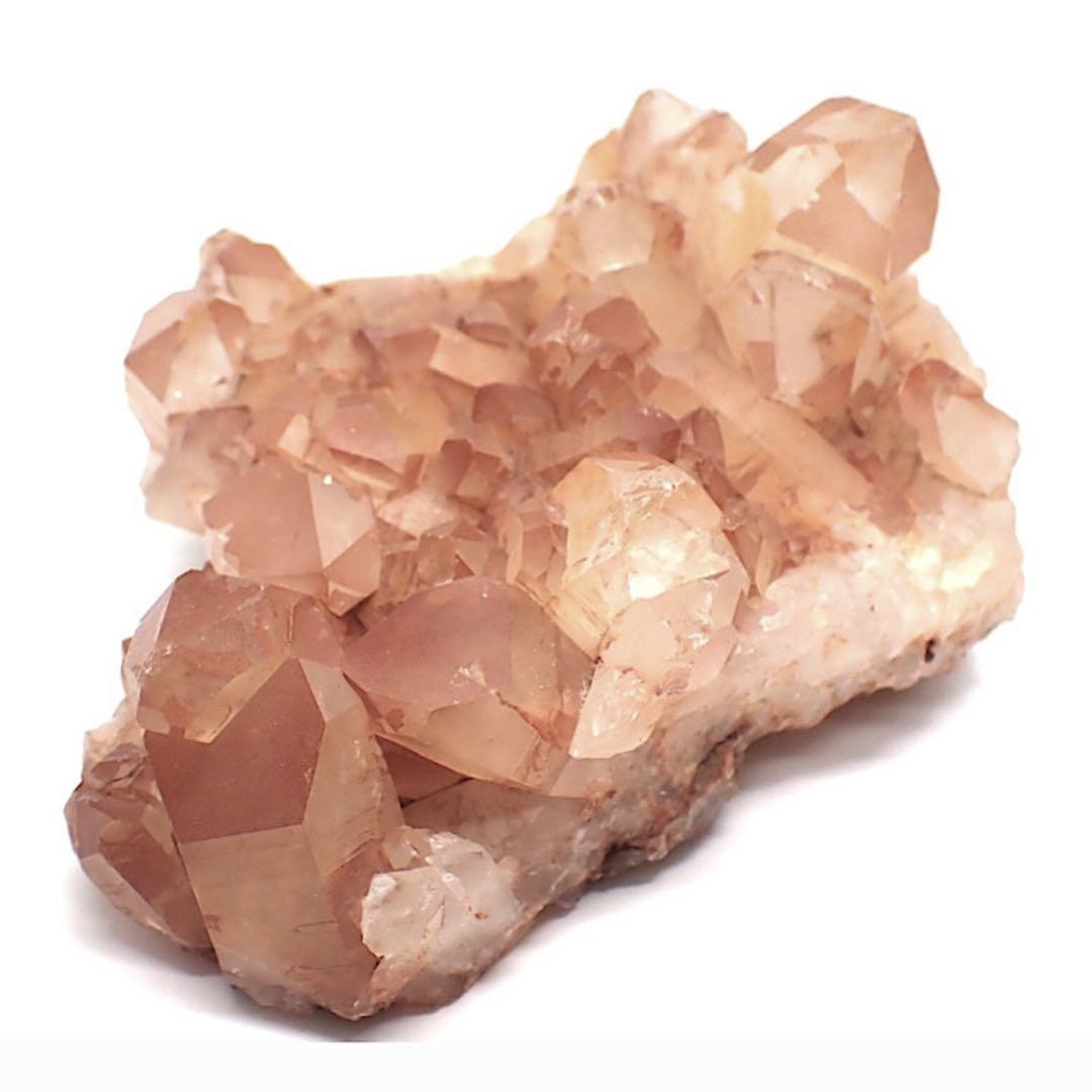 【ブラジル/ミナスジェライス産】タンジェリンクォーツクラスター