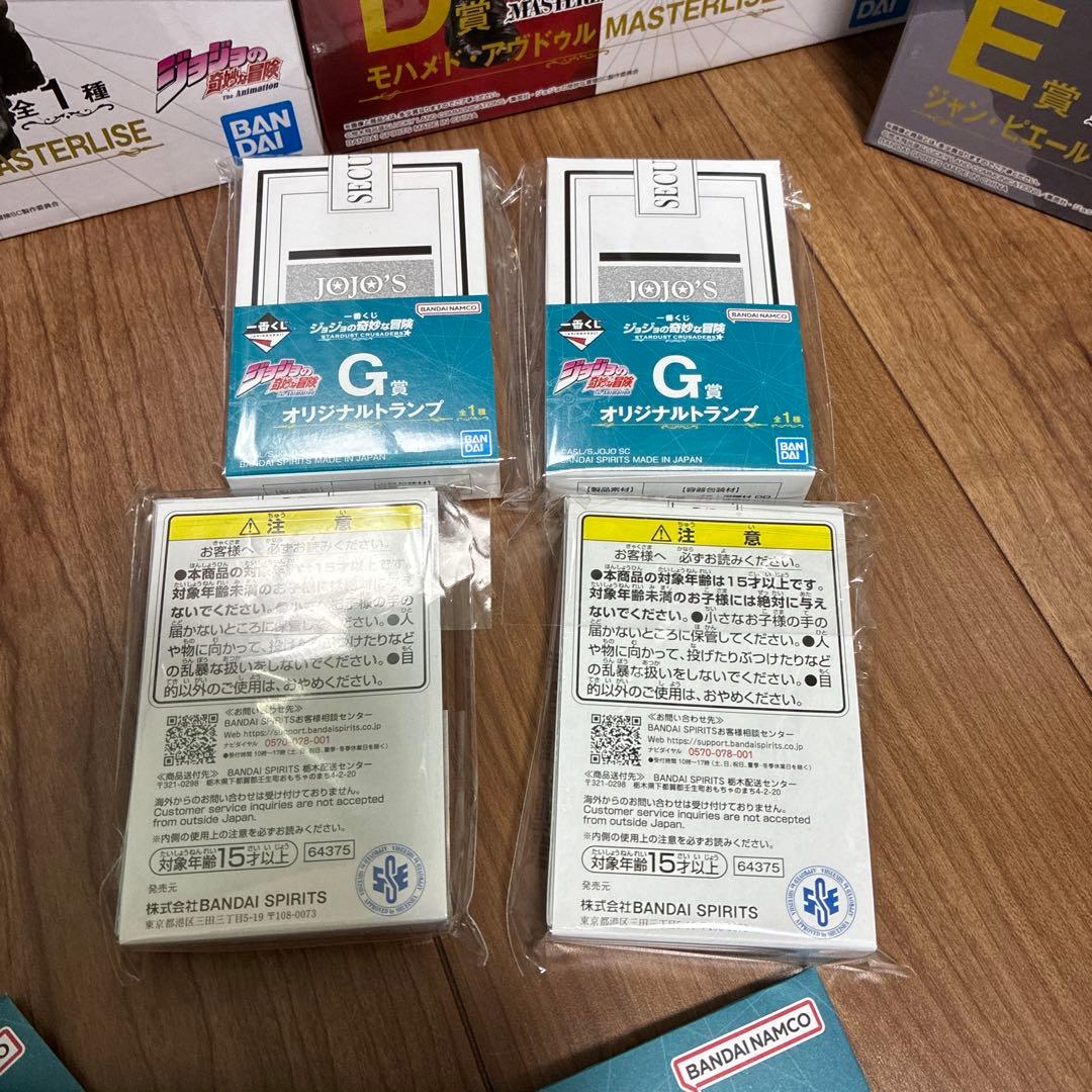 ジョジョ　一番くじ　3部　セミコンプ　フィギュア　コンプ　ラバーズ以外コンプ
