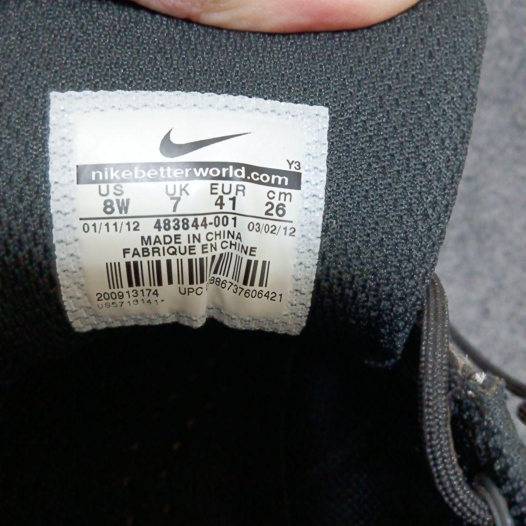 NIKE ゴルフシューズ ブラック/オレンジ 26センチ