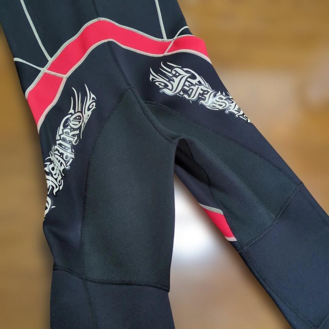 ウェットスーツ　ジパソン　ZIPATHONG　赤黒　メンズ　ジェットスキー用
