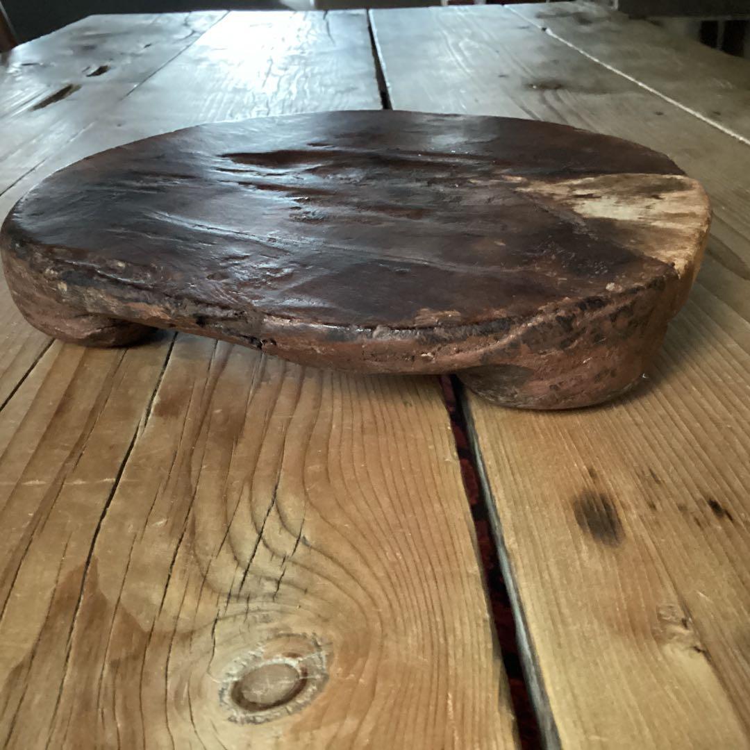 アフリカ　セヌフォスツール　花台　展示台　プリミティブアート