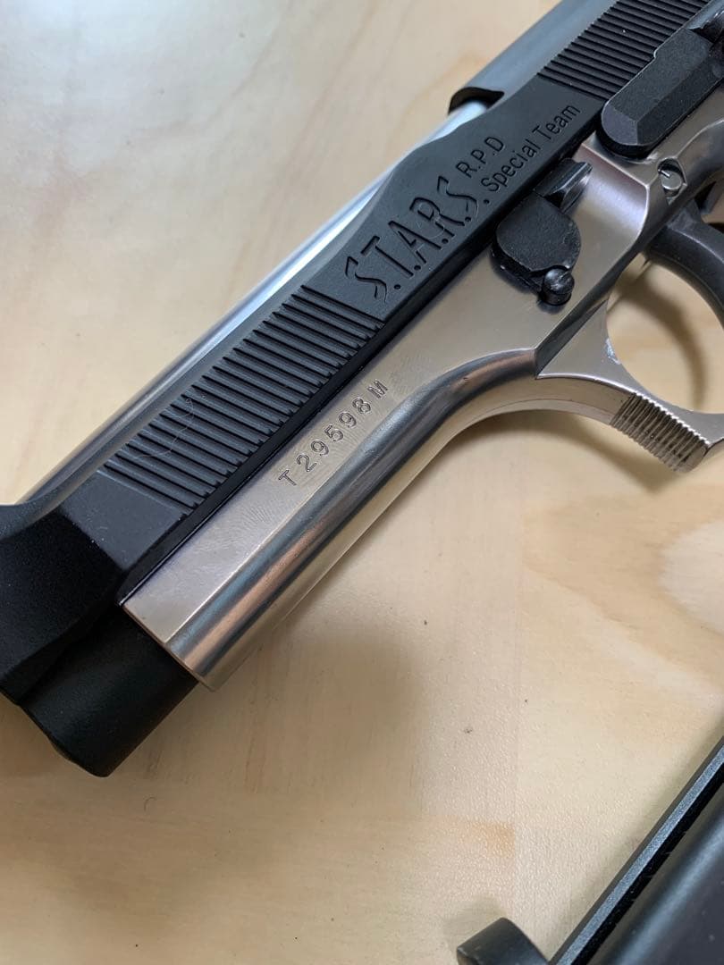 東京マルイサムライエッジスタンダードモデル　固定ポップ　ハーフシルバー