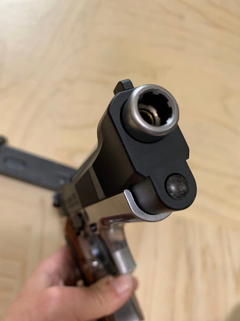 東京マルイサムライエッジスタンダードモデル　固定ポップ　ハーフシルバー