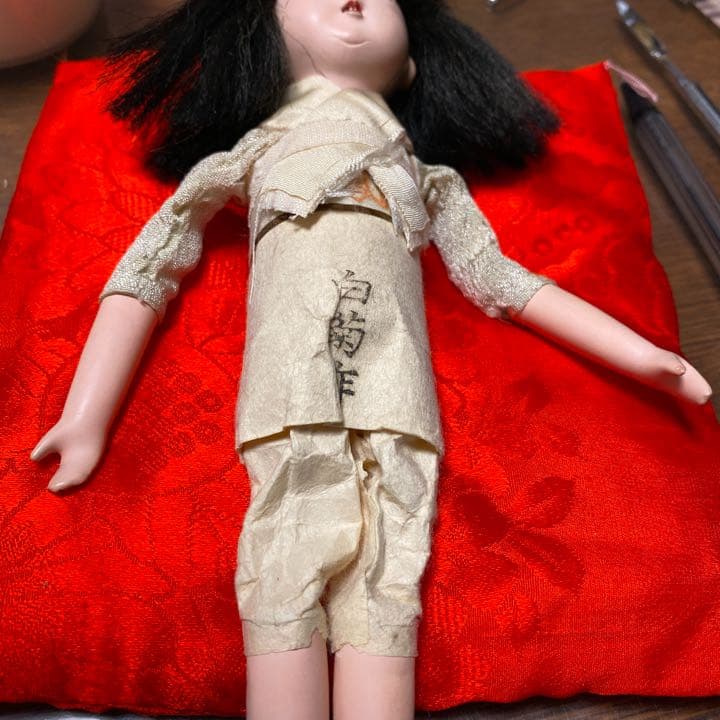 白菊作　小市松人形　　　　　　2020724 せ