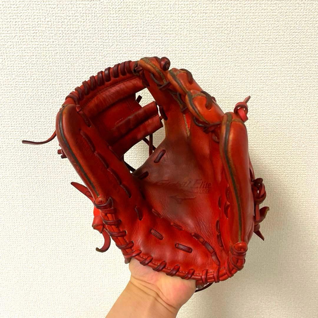 099 ミズノ グローバルエリート 坂本モデル 軟式 少年 内野手用グローブ
