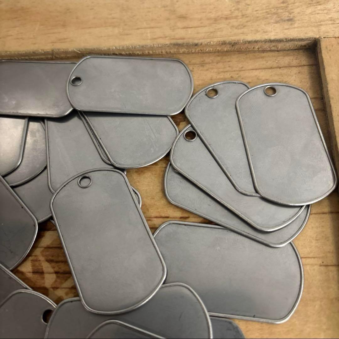 未使用　米軍放出品　ドックタグ　24枚セット　送料無料