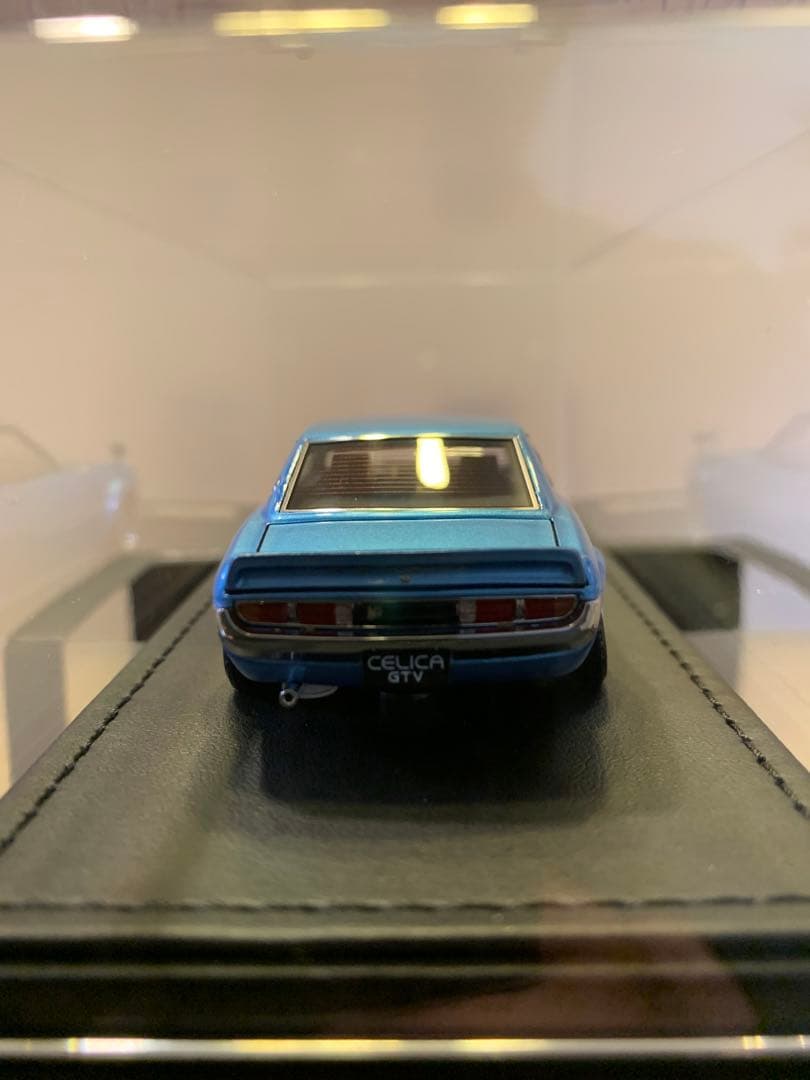 イグニッションモデル　1/43 セリカ 1600GTV TA22 ブルー
