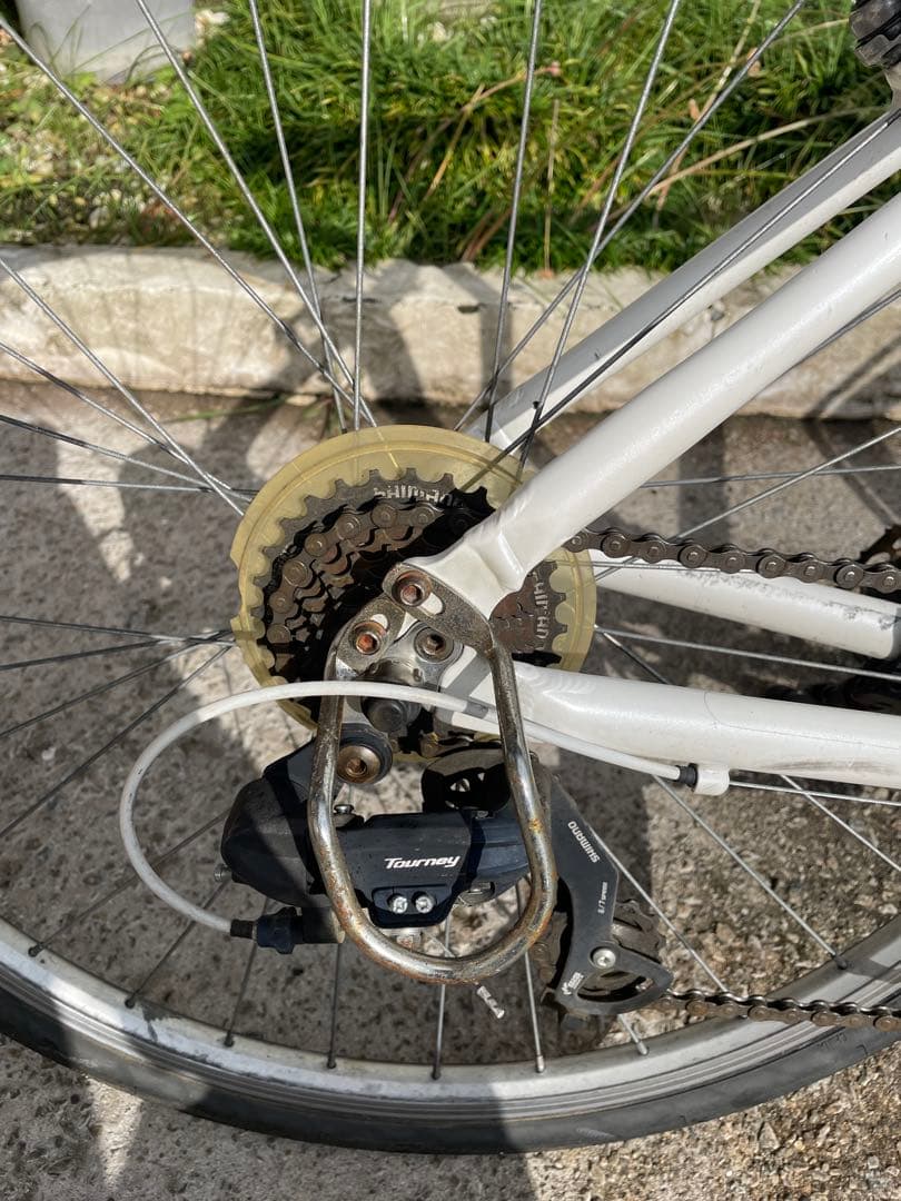 ず*こ様 大阪府柏原市引き取り限定クロスバイク※説明文をご確認のうえご入札く