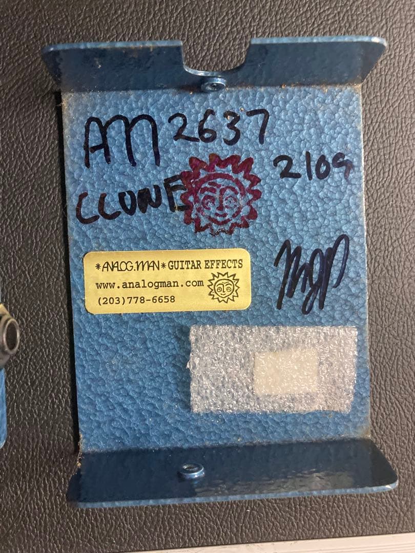 ANALOG.MAN CHORUS エフェクター