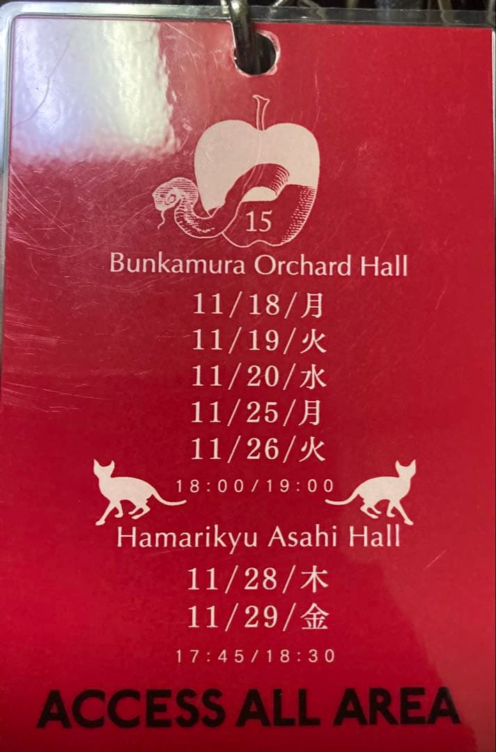 レア　椎名林檎　非売品パス