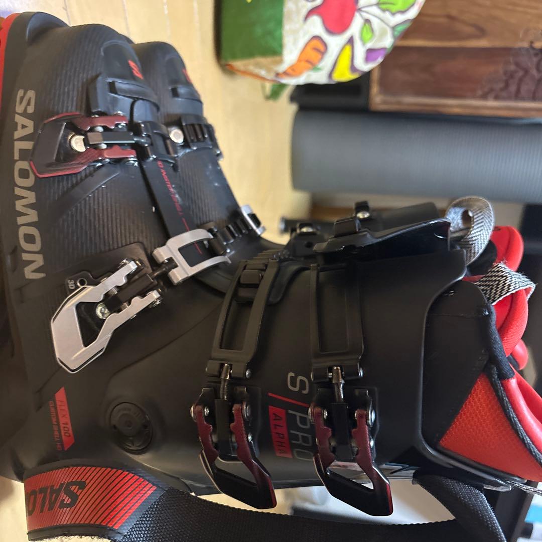 おまけつき！SALOMON S/PRO ALPHA スキーブーツ