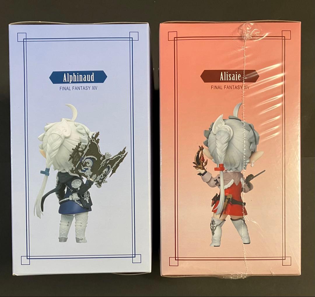 【未開封】FF14　アルフィノ　アリゼー　フィギュア（ミニオンver.）セット