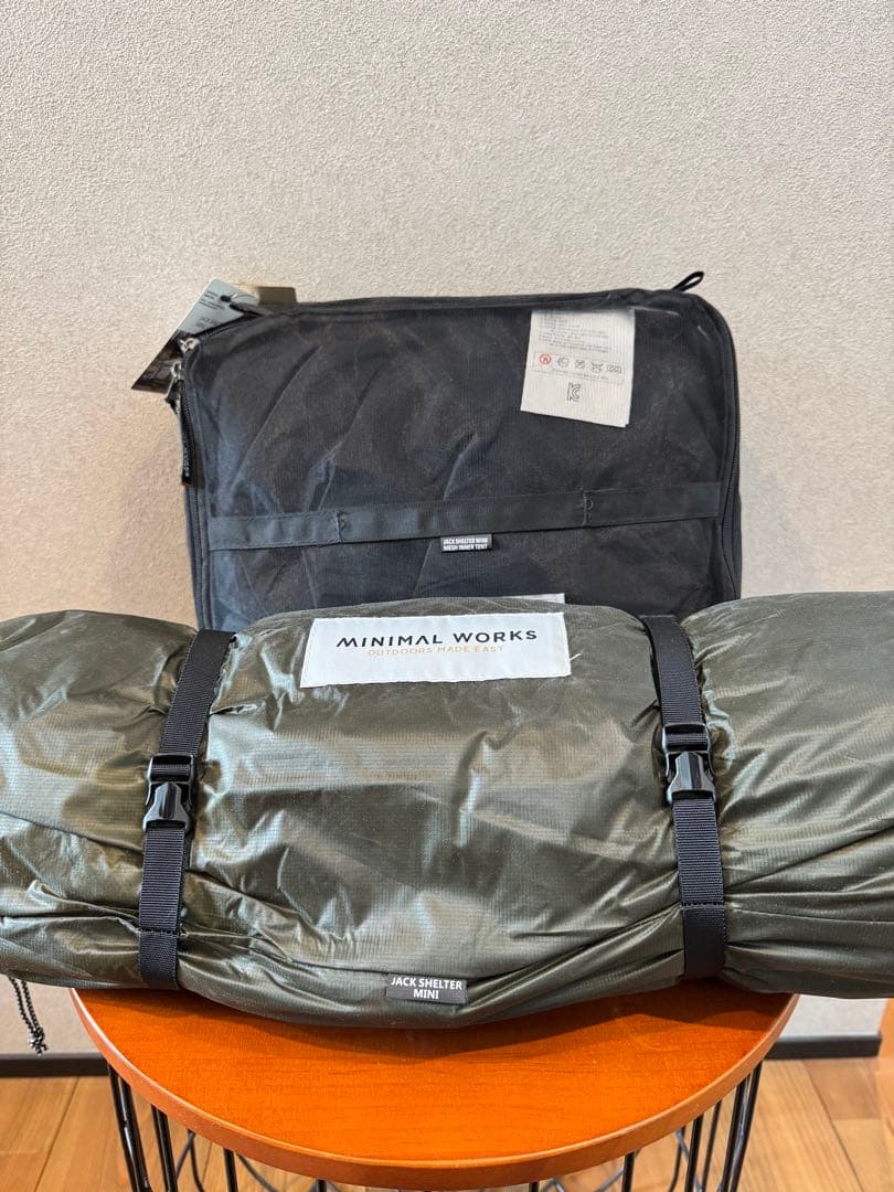 MINIMALWORKSJACKSHELTERMINI本体/インナーテントセット