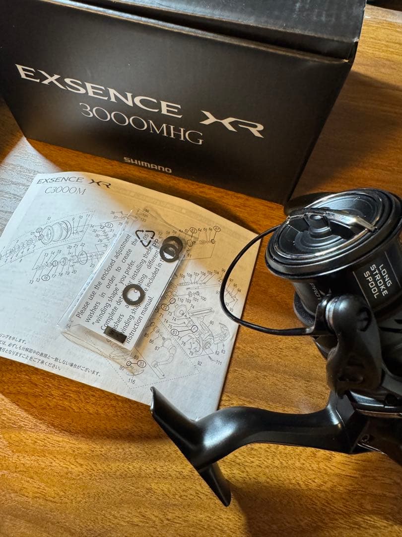 シマノ エクスセンスXR 3000MHG ②