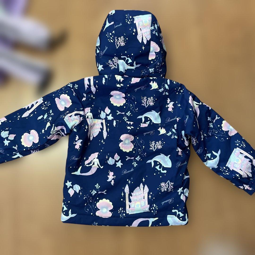 RÈSEÈDA 子ども　スキーウェア 上下セット100 ゴアテックス手袋