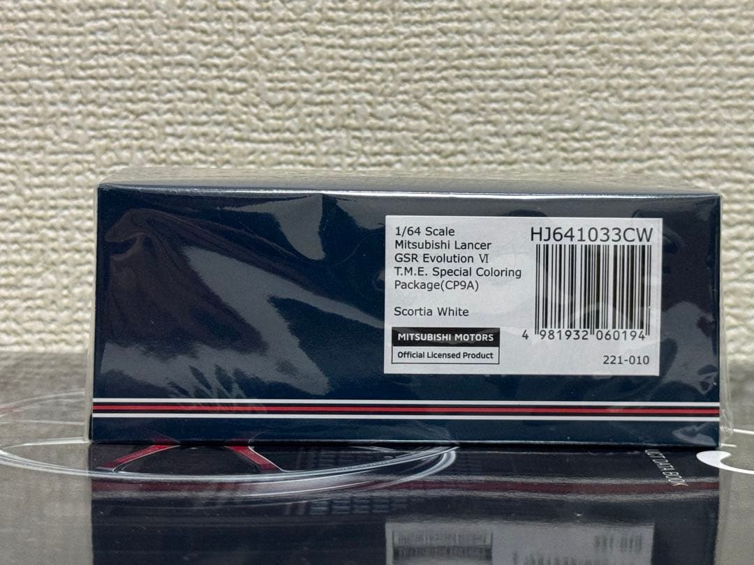 ミニカー Hobby Japan 1/64 Mitsubishi Evo VI TME