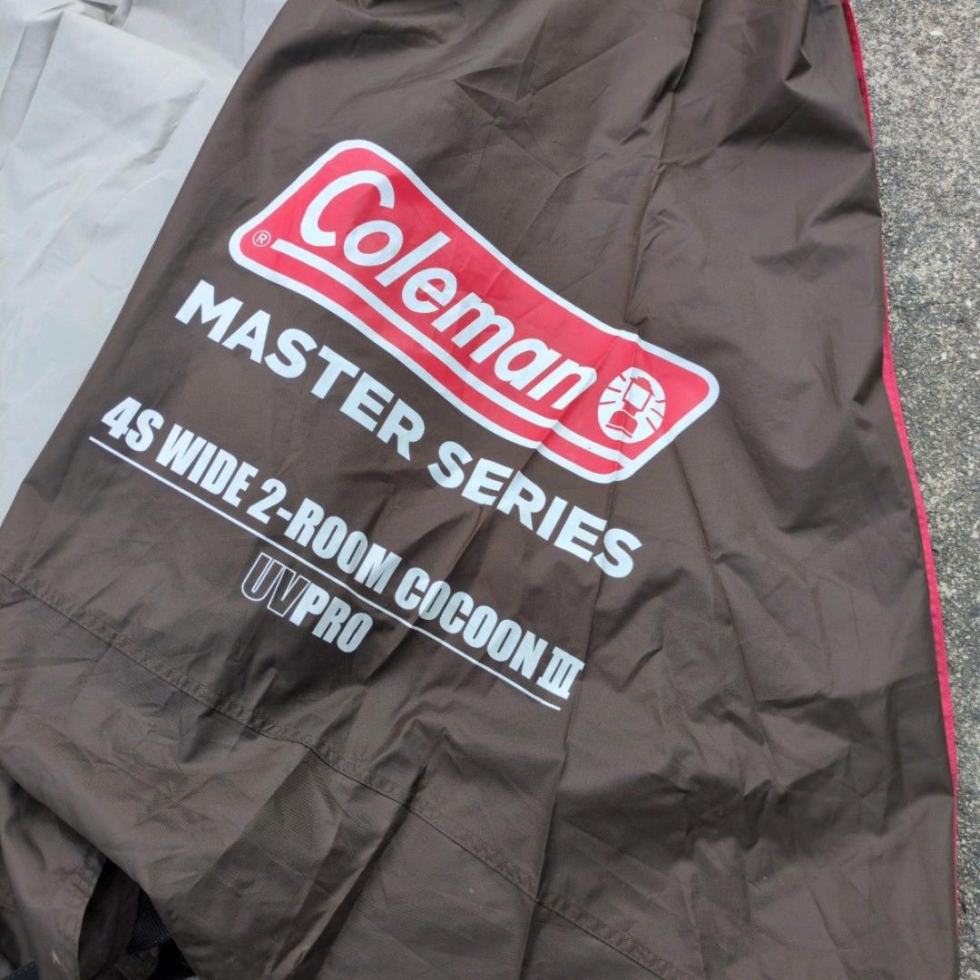 【良品】Coleman コクーンⅢ 4S ワイド2ルーム ウェザーマスター