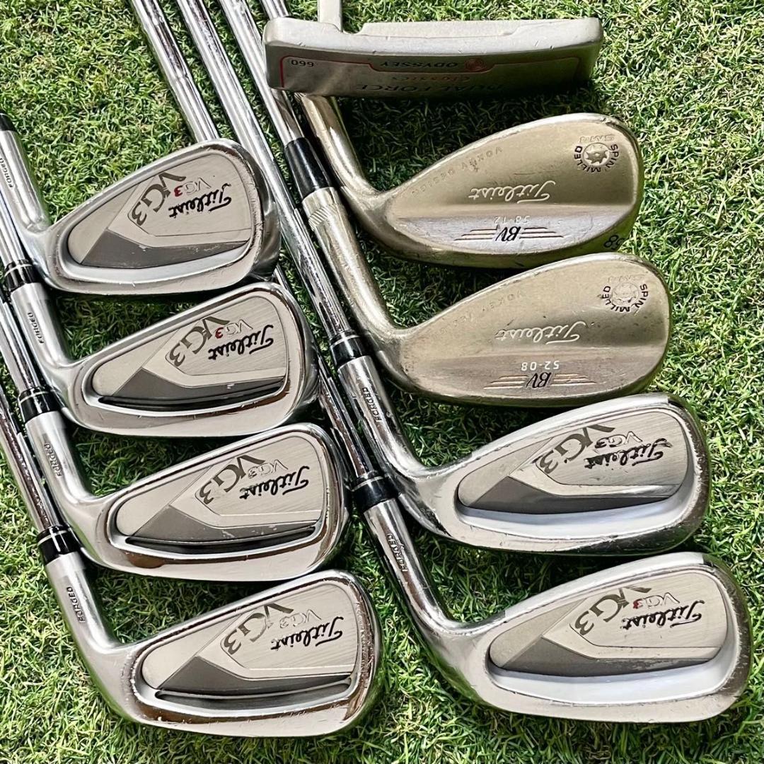 【バッグ新品】タイトリスト VG3 ゴルフクラブセット メンズ 12本 右 S