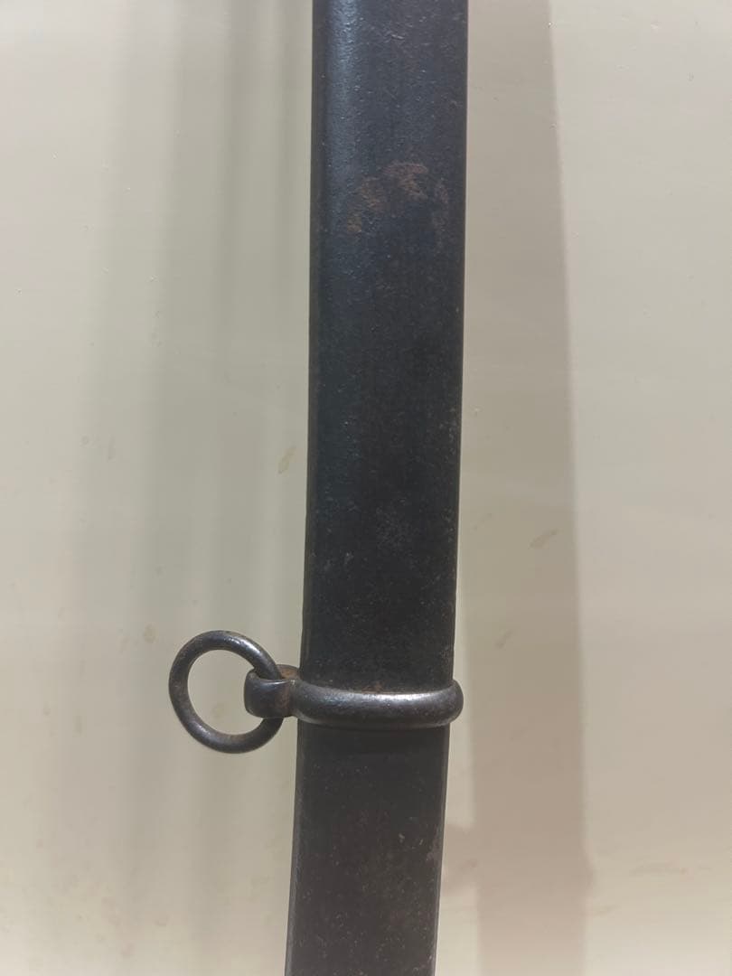 【希少価値】旧日本軍 軍刀 拵えのみ 58.5cm 鉄製