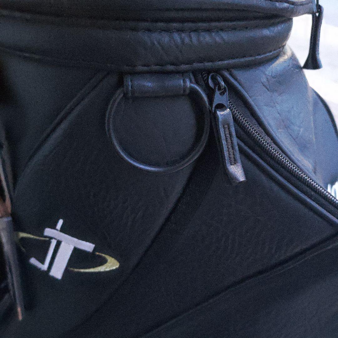 希少 TOUR EDGE キャディーバッグ ゴルフバッグ ブラック ツアーエッジ