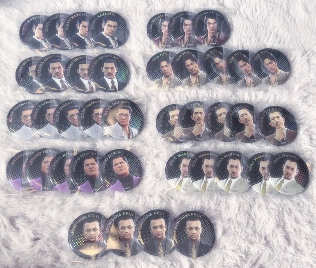 龍が如く 0 誓いの場所 メタル缶バッジコレクション