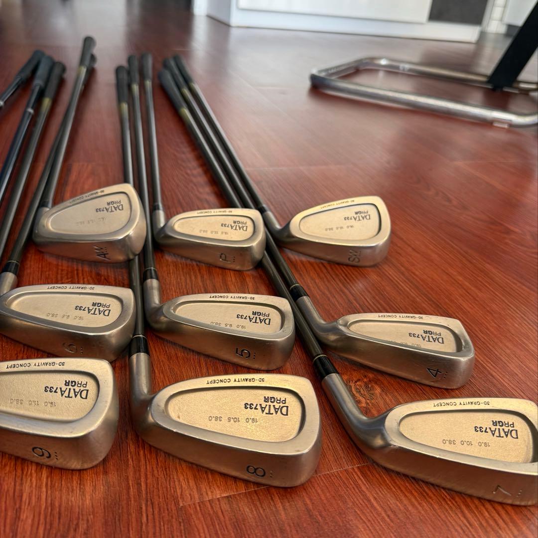 レディース ゴルフクラブセット PRGR＋ダイワ＋テーラーメイド バッグ付