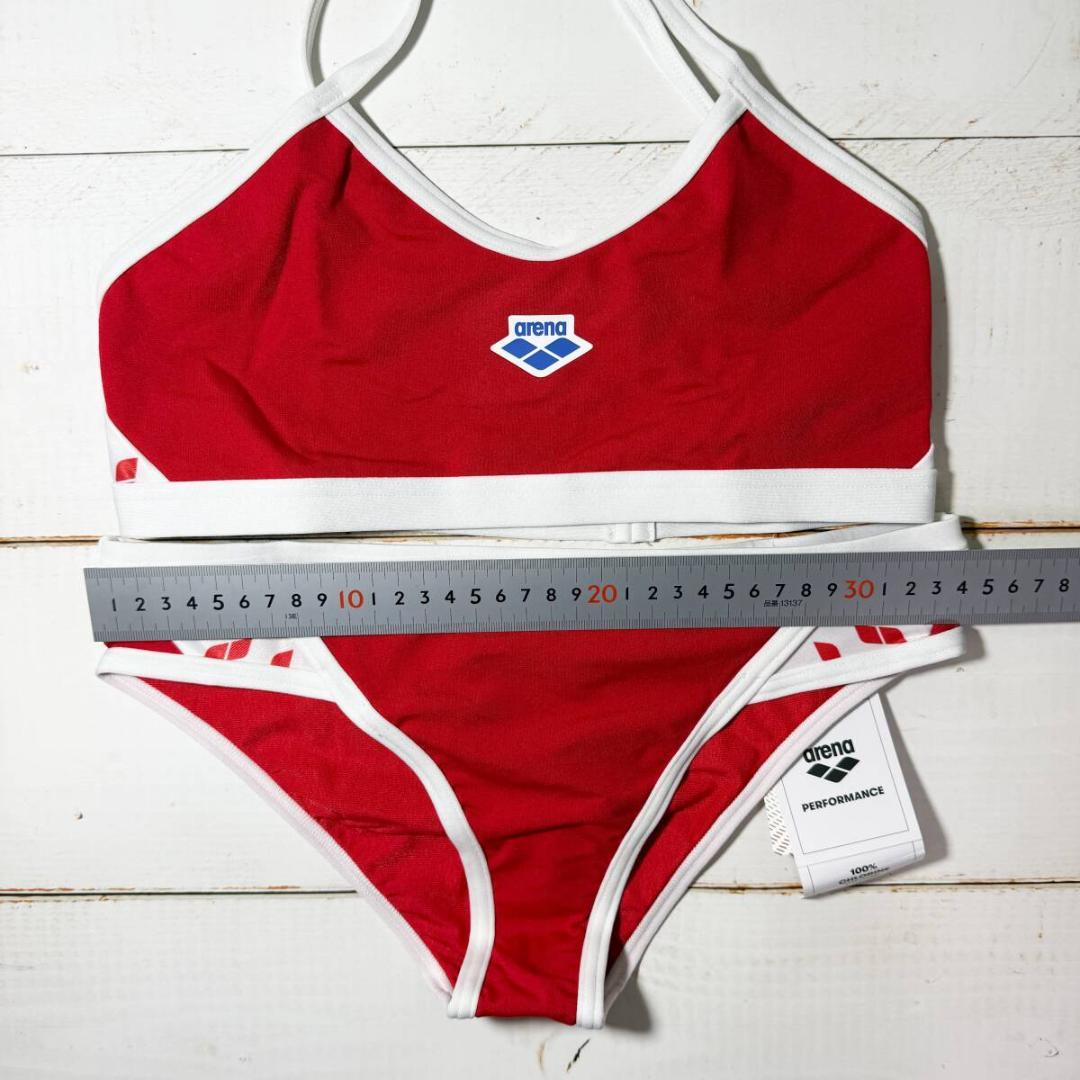 Arena 女性用 ビーチバレー ツーピース ビキニ ブルマ Red USA32