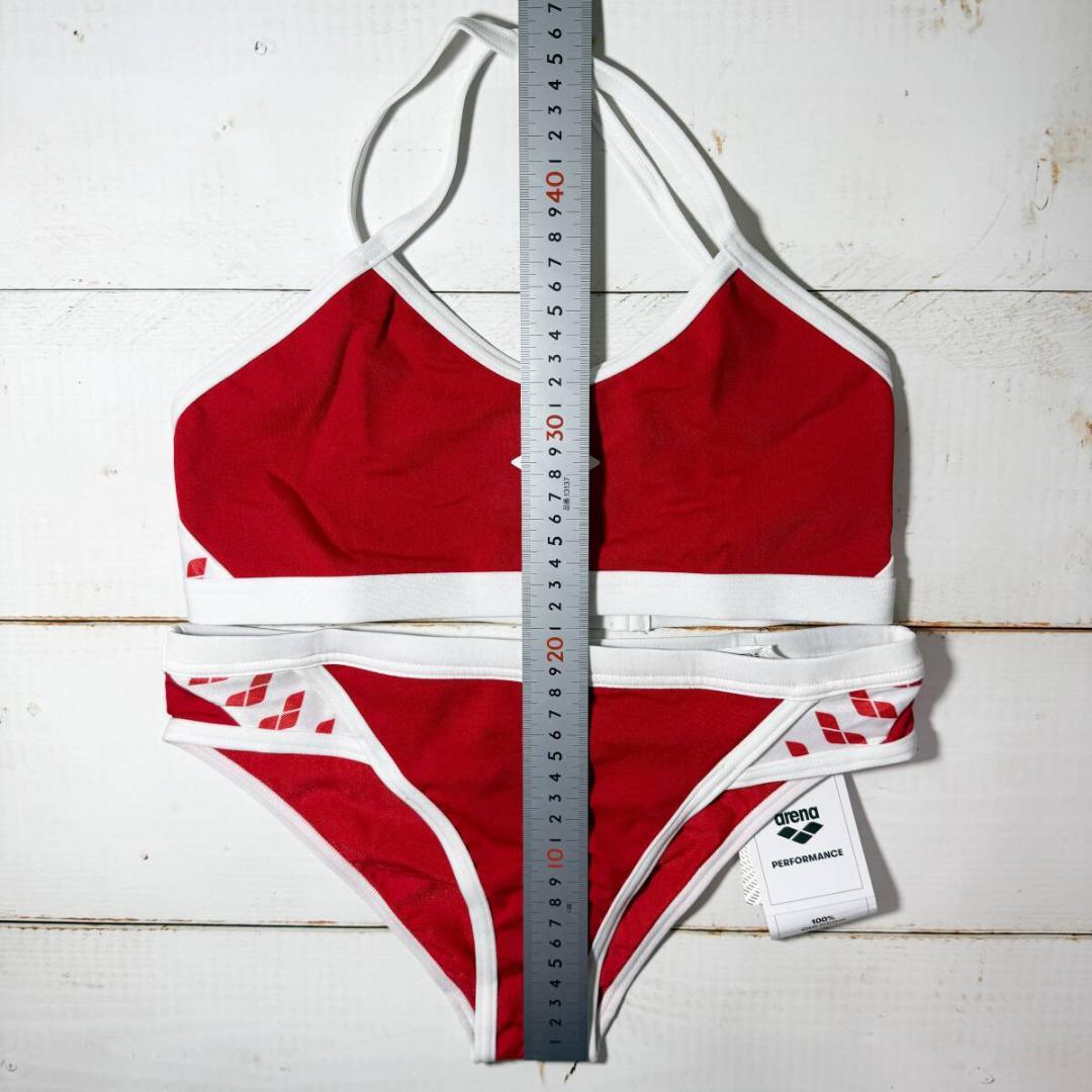 Arena 女性用 ビーチバレー ツーピース ビキニ ブルマ Red USA32