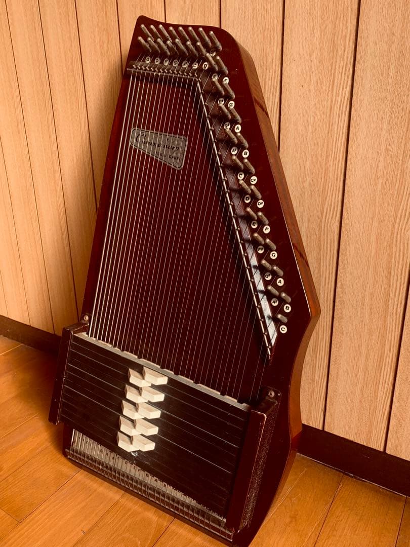 【希少】クロマハープ 36弦 ダークウッド　(東海楽器)