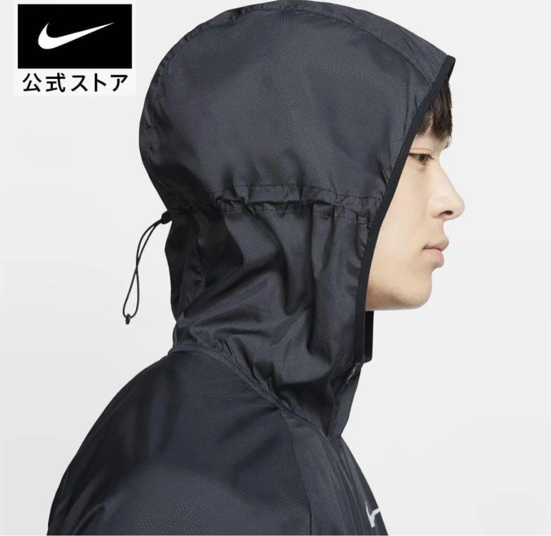 ナイキ エッセンシャル フーデッド 軽量薄手ランニングジャケット 2XL