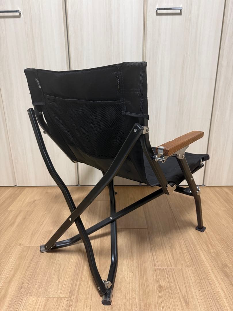 スノーピーク　ローチェアショートブラック１脚