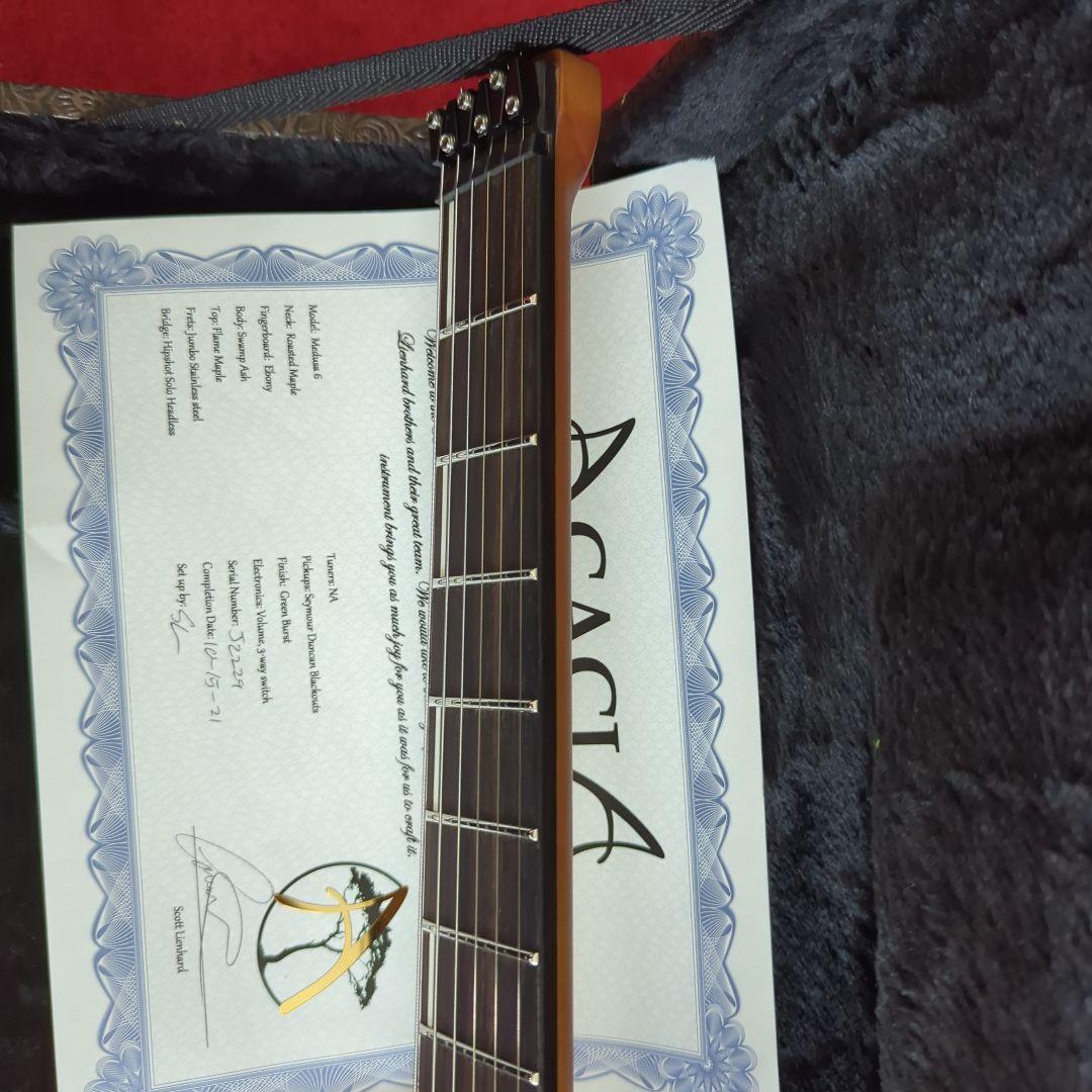 ACACIA GUITARS Medusa6 ヘッドレスギター 6弦