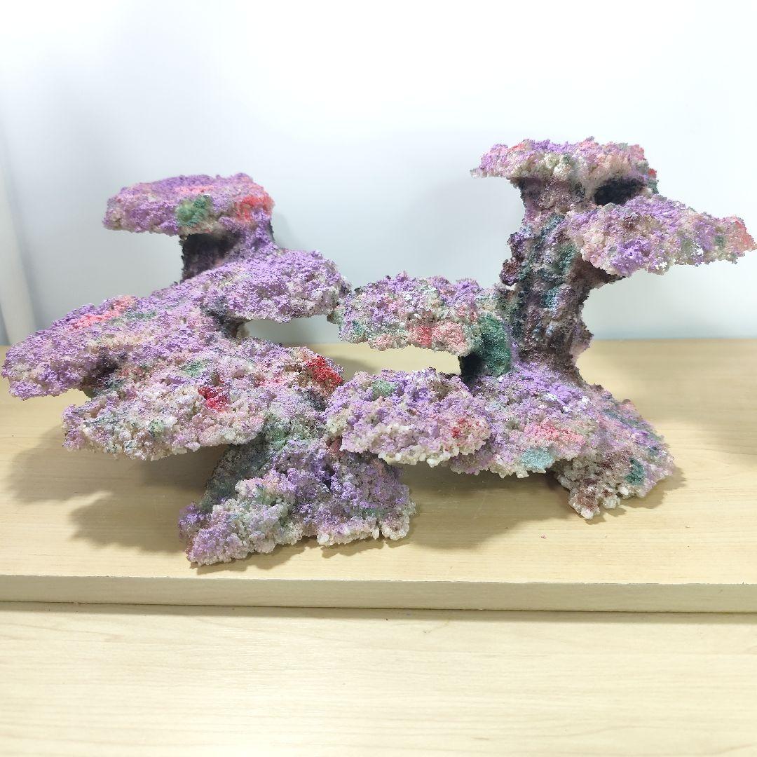 新品アク抜き不要 分離型人工ライブロック 60cm海水水槽用 レプリカ 多孔質3