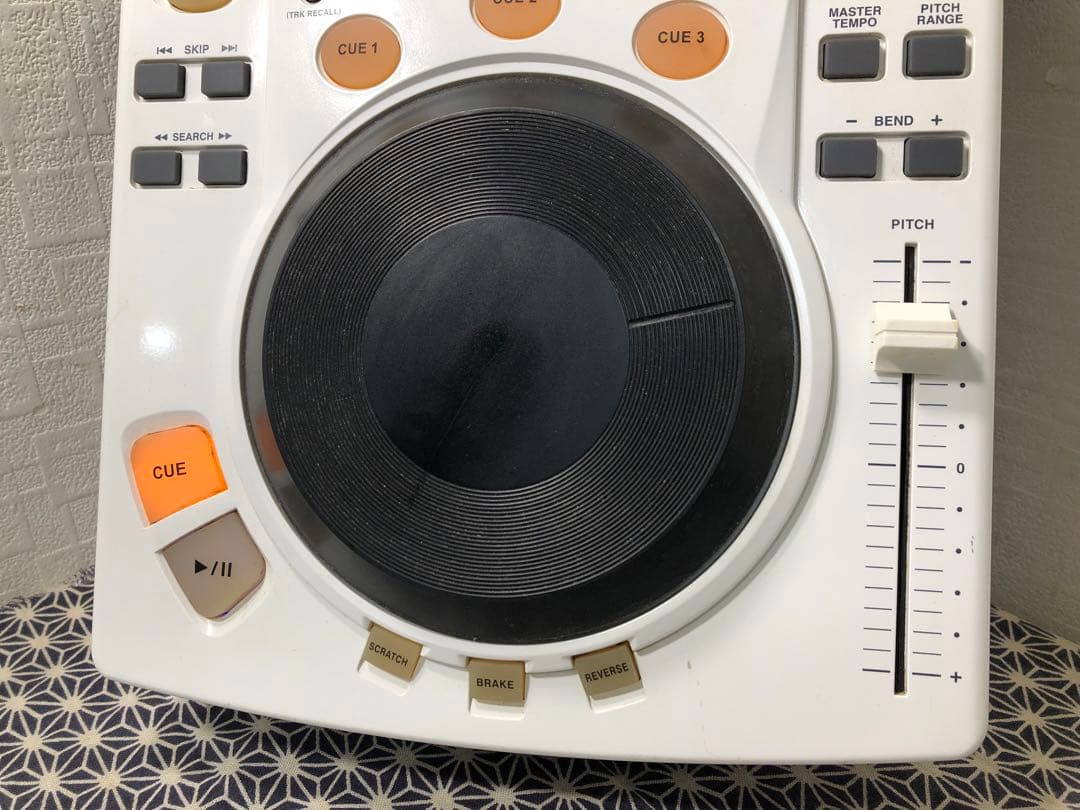 VESTAX ベスタクス　CDX-05 白　純正電源ケーブル付属