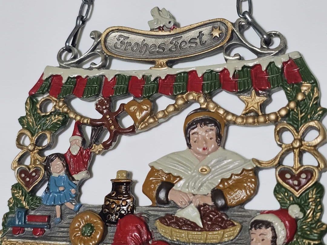 KUHN社/キューン社 クリスマス 壁飾り★ドイツ製 ZINN 錫