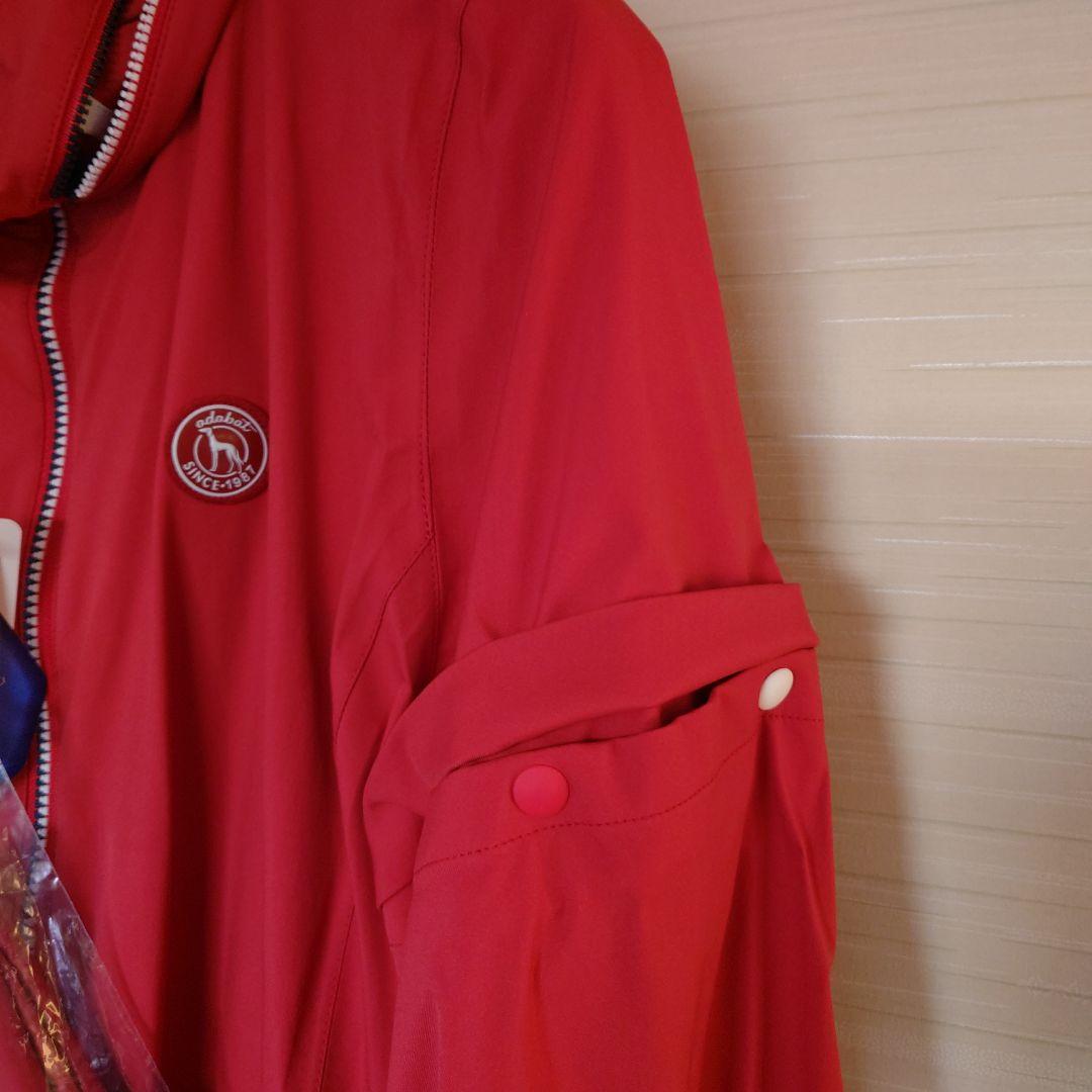 adabat アダバット レディース レインウェア フルジップ レッド