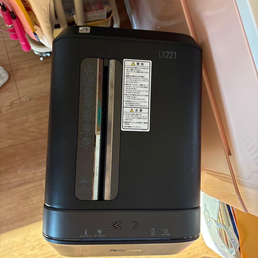 フェローズ（fellowes）シュレッダーLX211 ブラック