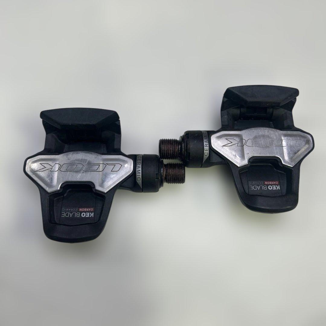 6021程度良好 ルックKEO BLADE CARBON CERAMIC ペダル